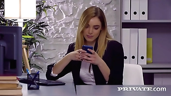 Private.com - Busty Babe Paola Hard Fucks Her Way To A Sticky Facial!