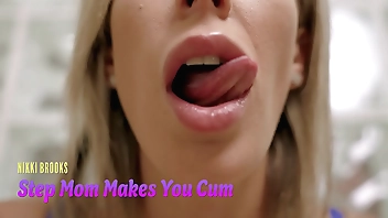 Step Mom Makes You Cum with Just her Mouth - Nikki Brooks - ASMR