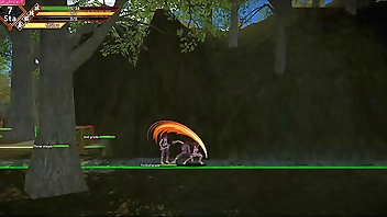 Journey to the West Wukong's Lewd Prelude [Side Scroller Hentai game] Ep.2 The bandit king has an exhibitionist kink