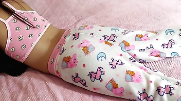 My Niece in law Beautiful Provocative dressed in pink Alone at home - My Perverted Uncle in law does weird things to me when I'm Alone in my Room