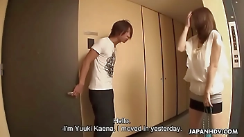 Sucking the dude's balls along with his erect dick