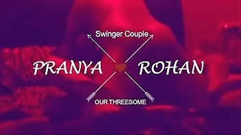 Loud Moaning Desi Wife Pranya in Threesome with Hubby Friend