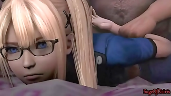 Marie DOA holds her cellphone while fucking