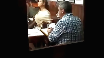 Exhibitionism at Bar Arocena Montevideo