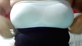 busty indian girl shows big boobs and dark nipples