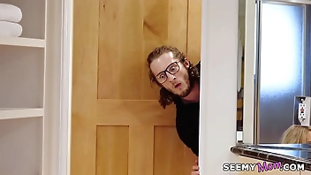 My step mom and my GF want my cock! - Brandi Love and Anya Olsen