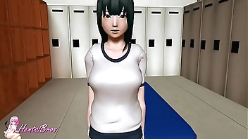 hentai 3d girl in sport uniform fucked by manager