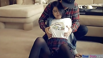 Huge boobs babe enjoyed hard man meat