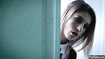 Horny teacher hard fucks a wet teens pussy