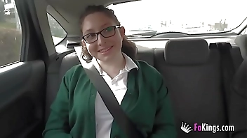 New Scandal! Anais ran away from school straight into porn
