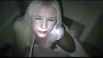 piss on blonde slut