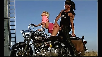 Nicolette Gets Fuck Over a Motorbike