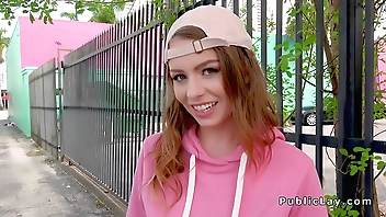 Teen and fucking in public