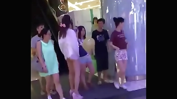 Asian Girl in China Taking out Tampon in Public tightassdates.com