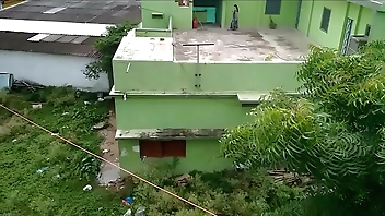 Chudai at under fall in forest