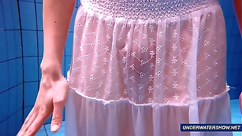 Amazing hairy underwatershow by Marketa