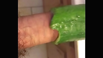 Big Dick Fucking a Hollow Cucumber.MOV