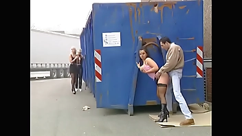 Sexy Susi - busty chick fucked outside