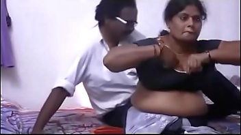 Indian aunty romance with her husband's friend.