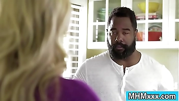 Cherie DeVille sucks a big black dick