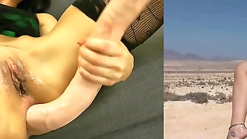 That's never gonna fit inside me! Huge dildo compilation