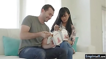 Busty asian teen Jade Kush erotic boning