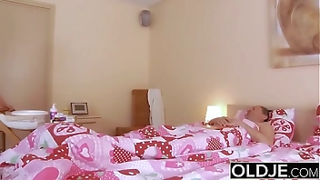 Old Young Porn. Grandpa Fucks Teen Nurse She gives the best blowjob swallow