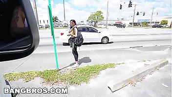 Sexy Brunette Vanessa Sky Is On The BangBus! (bb15952)