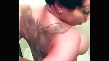 Ebony babe sucking and fucking hard