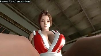 Mai Shiranui HeadScissor SEXY Animation 2017