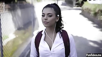 Deranged married couple takes and fucks teen