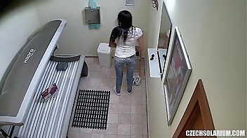 Brunette Teen Fingering Pussy