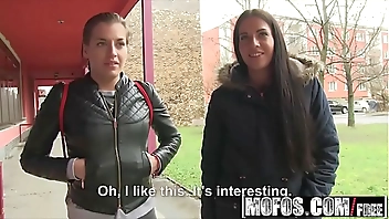 Public Pick Ups - Euro Chick Flashes Ass for Cash starring  Eveline Dellai