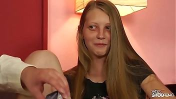 Sexy young model became wild cat when see big cock