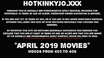 APRIL 2019 News at HOTKINKYJO site extreme anal prolapse, dildos & fisting