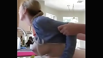 Surprising my wife in the dishwasher