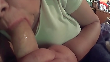 My wife sucking the neighbour's cock