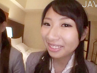 Nippon porn star gets fucked in Tokyo hotel room, screaming 'Oh fuck, it's so good!'